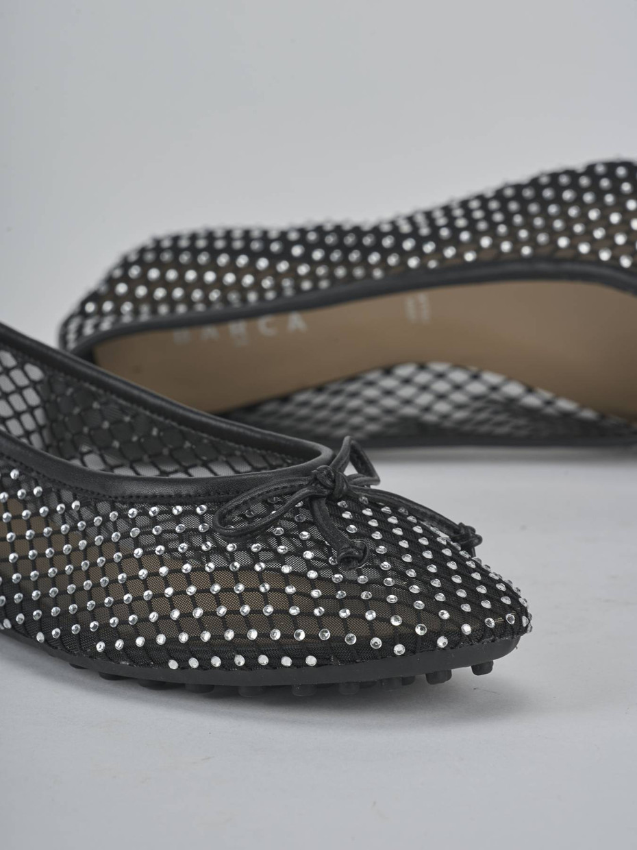 Ballerine tacco 1cm pelle nero