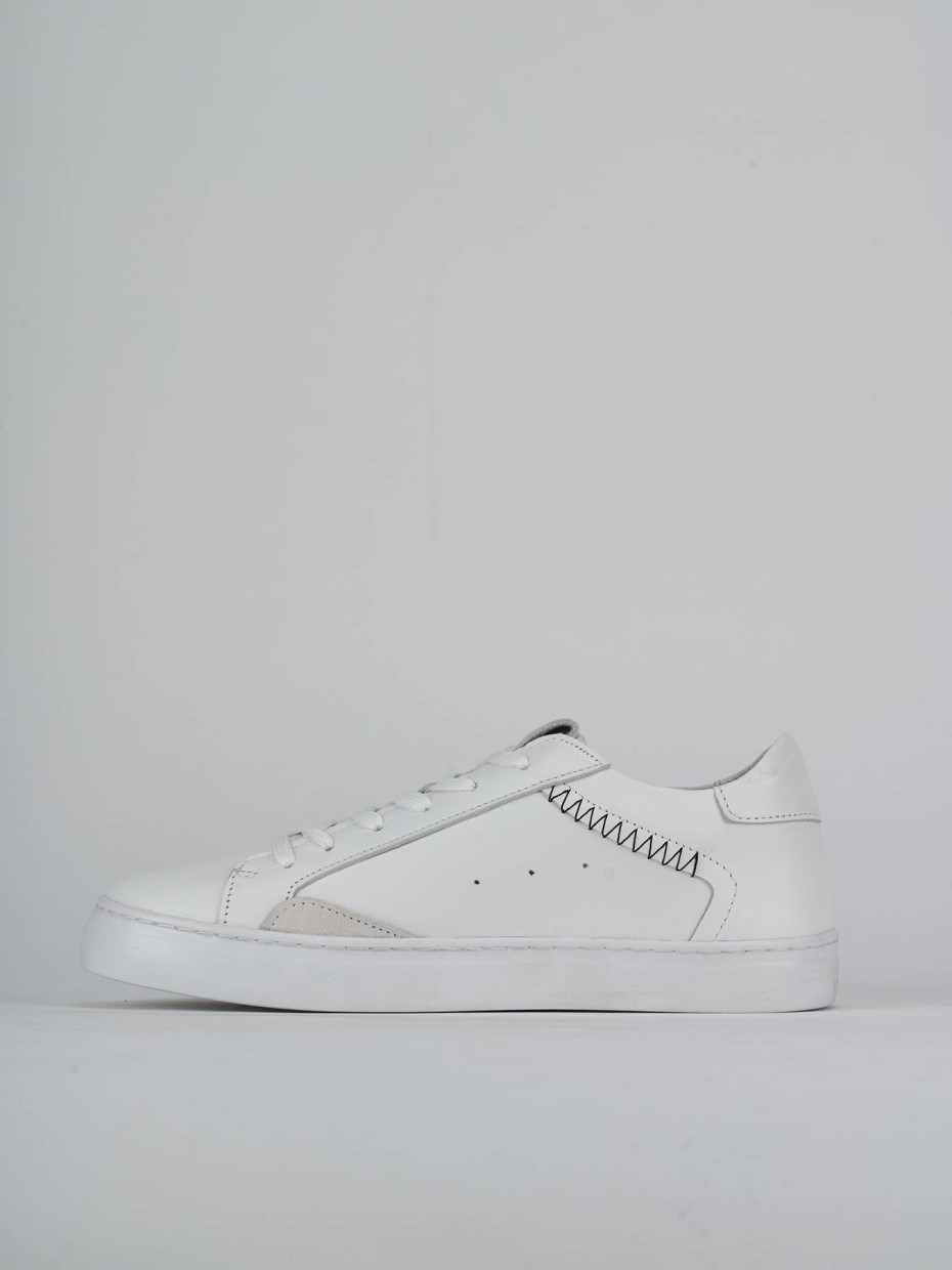 Sneakers pelle bianco