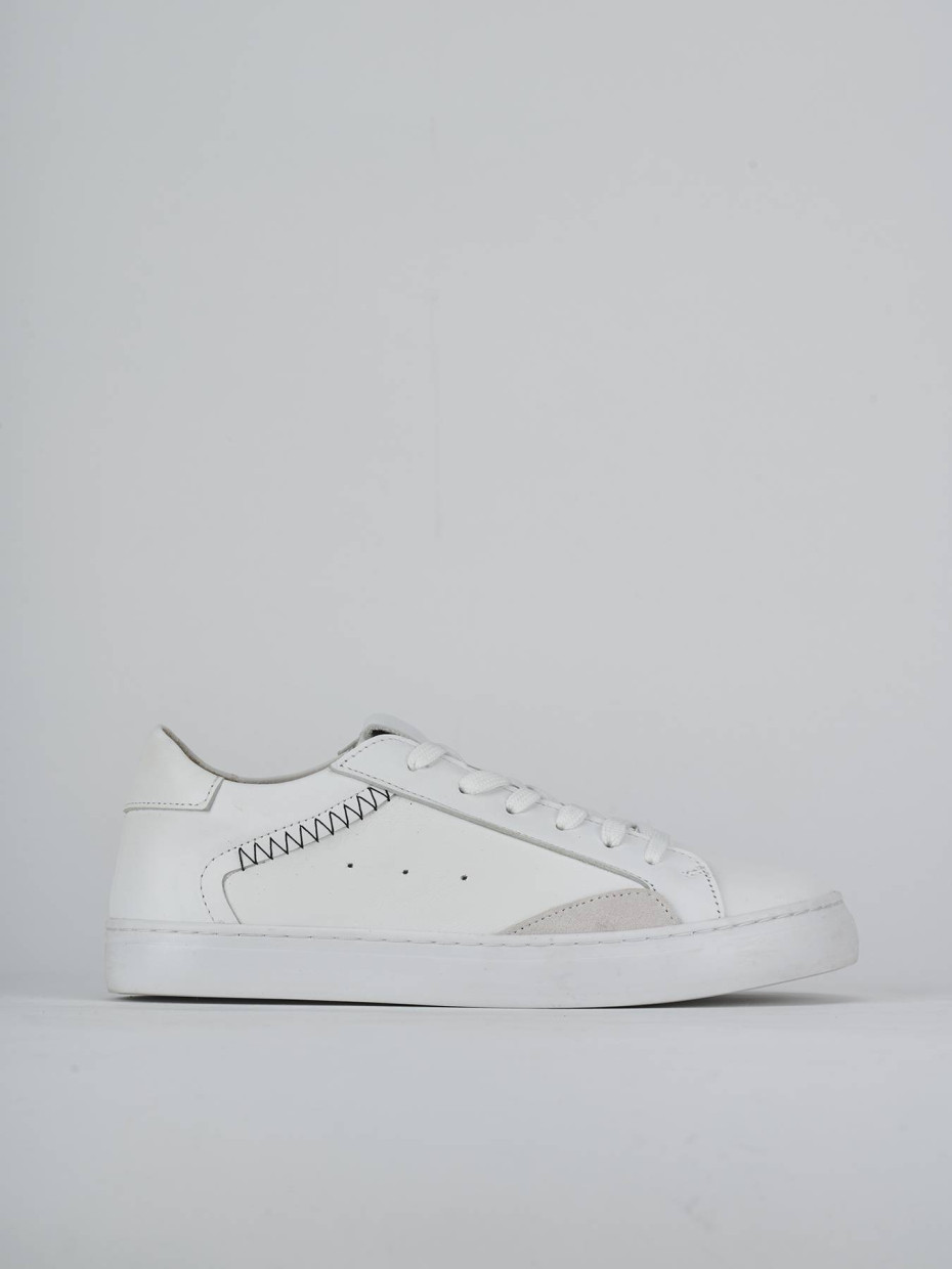 Sneakers pelle bianco