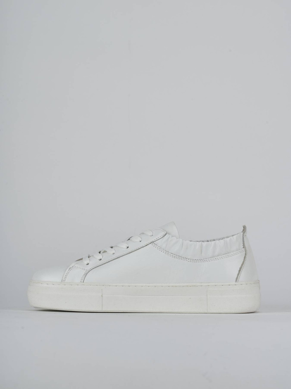 Sneakers pelle bianco