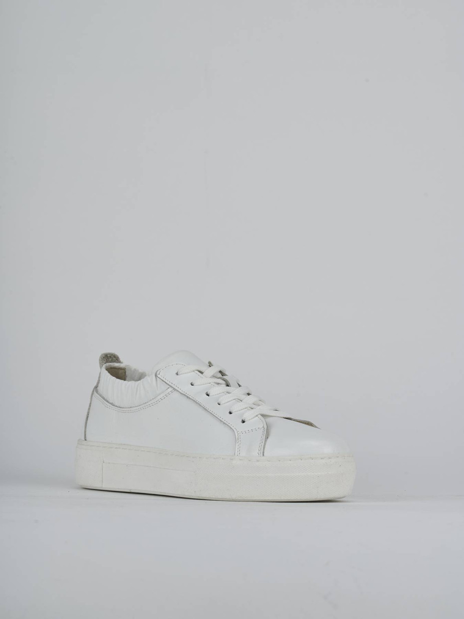 Sneakers pelle bianco