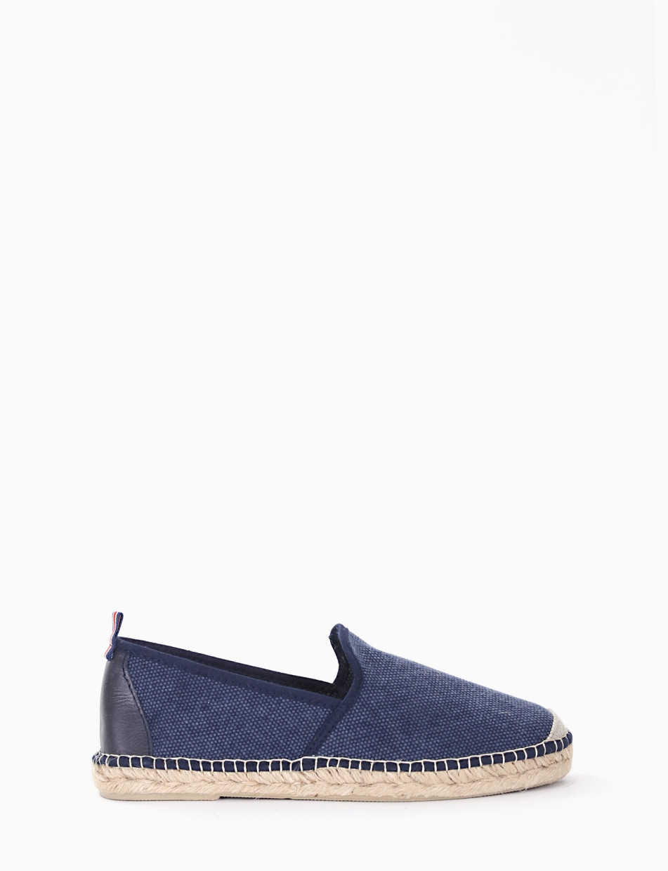 Espadrillas / mocassino basso blu