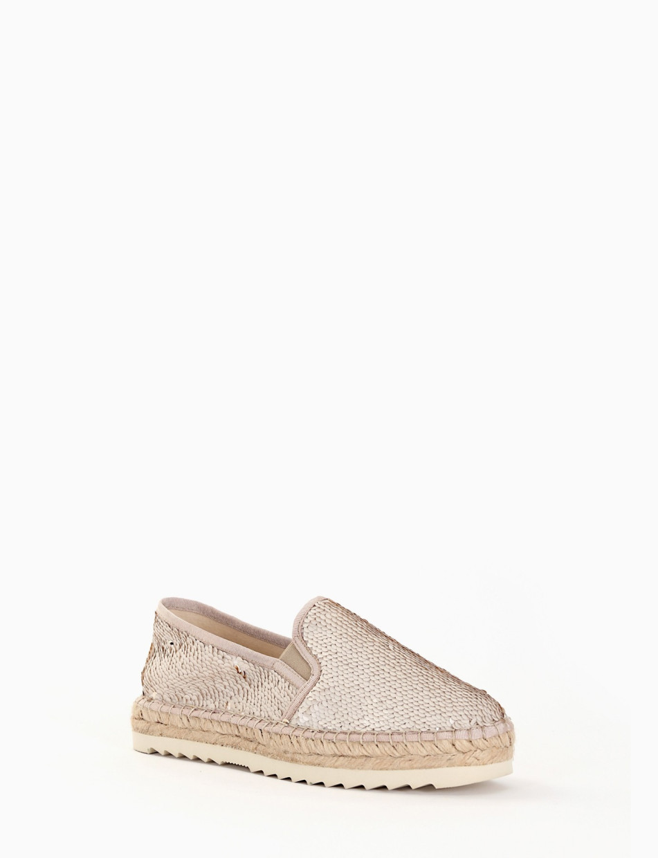 Espadrillas / mocassino basso oro