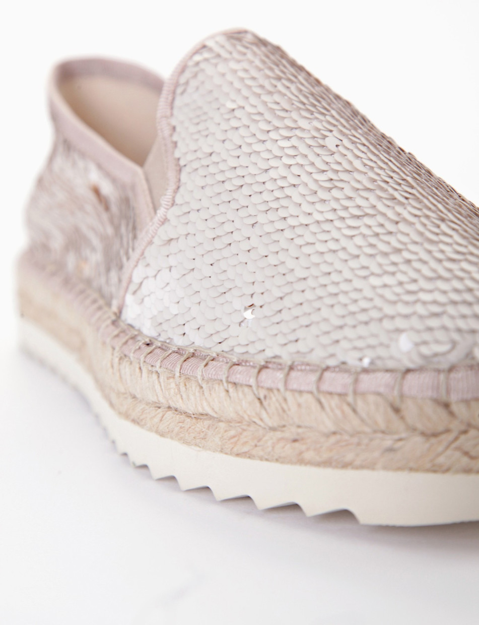 Espadrillas / mocassino basso oro