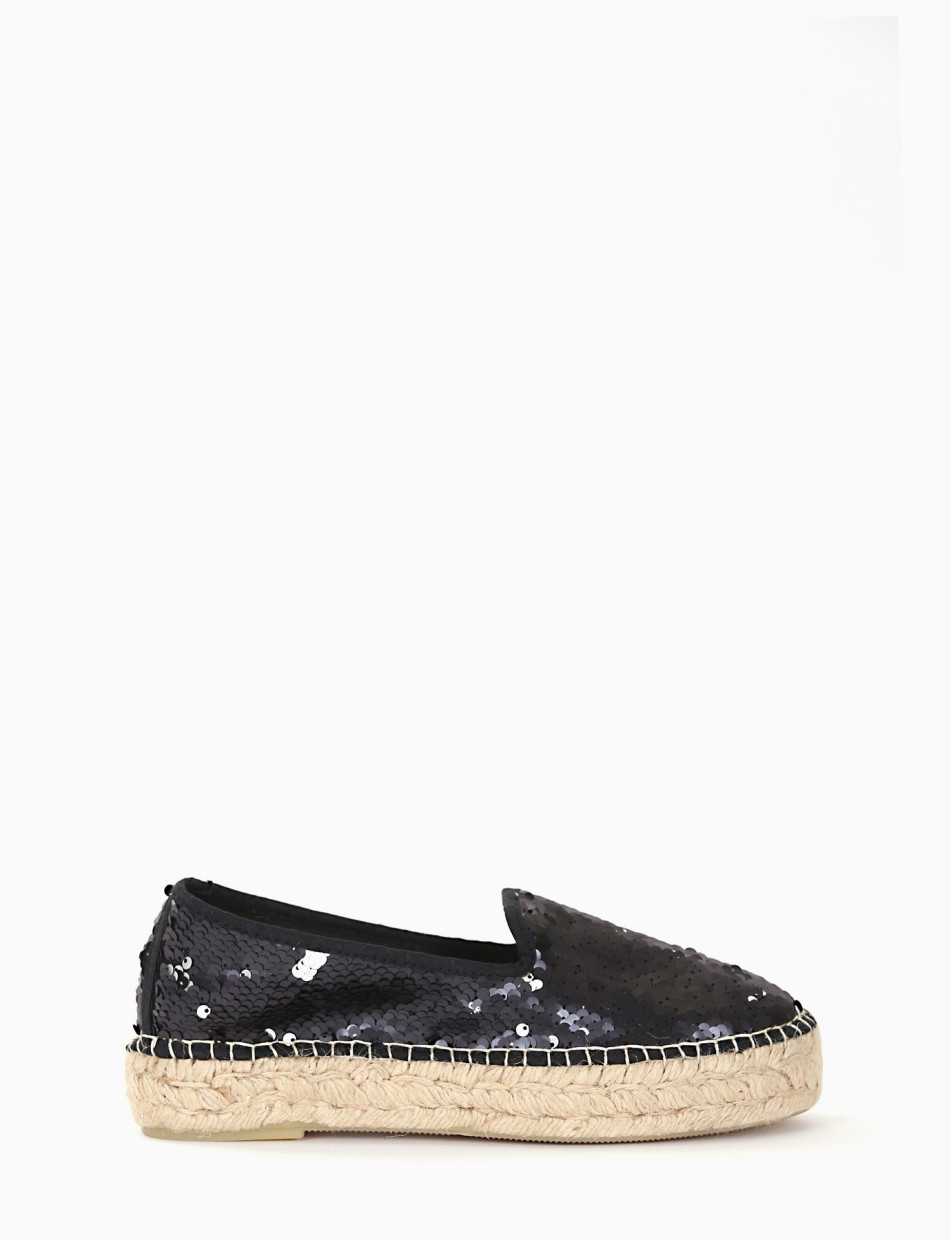 Espadrillas / pantofola bassa nero