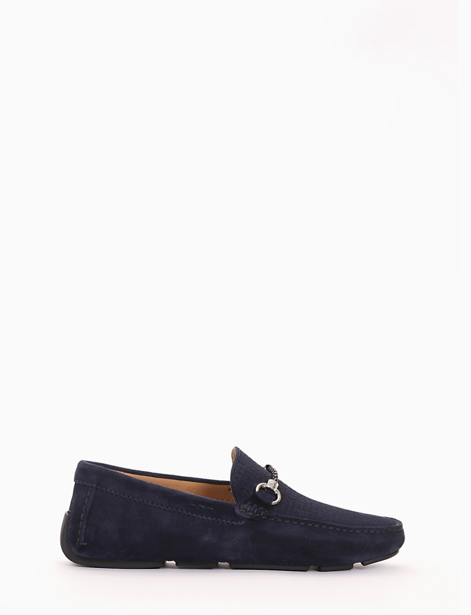 Loafers blu chamois