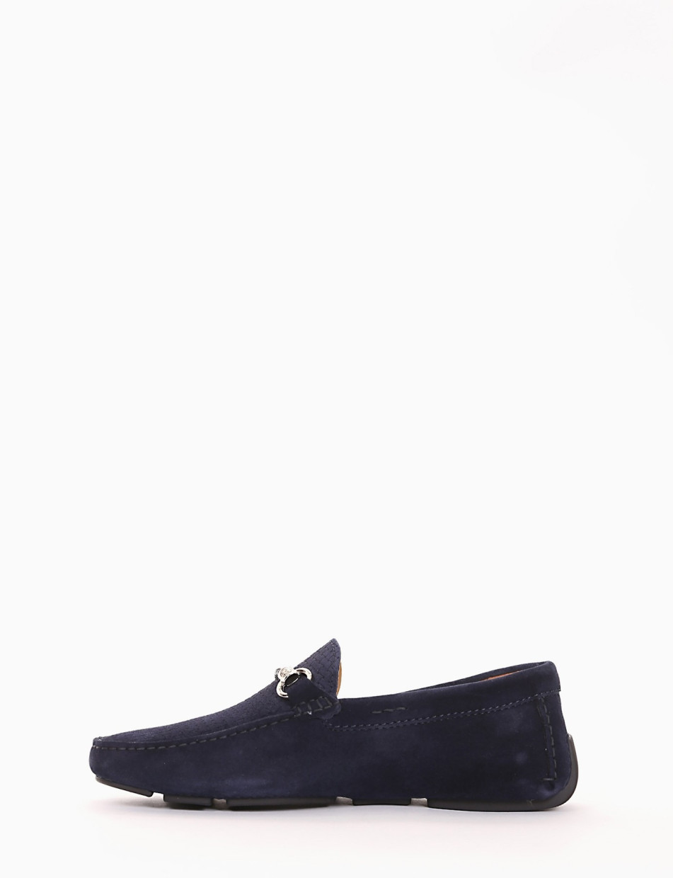 Loafers blu chamois