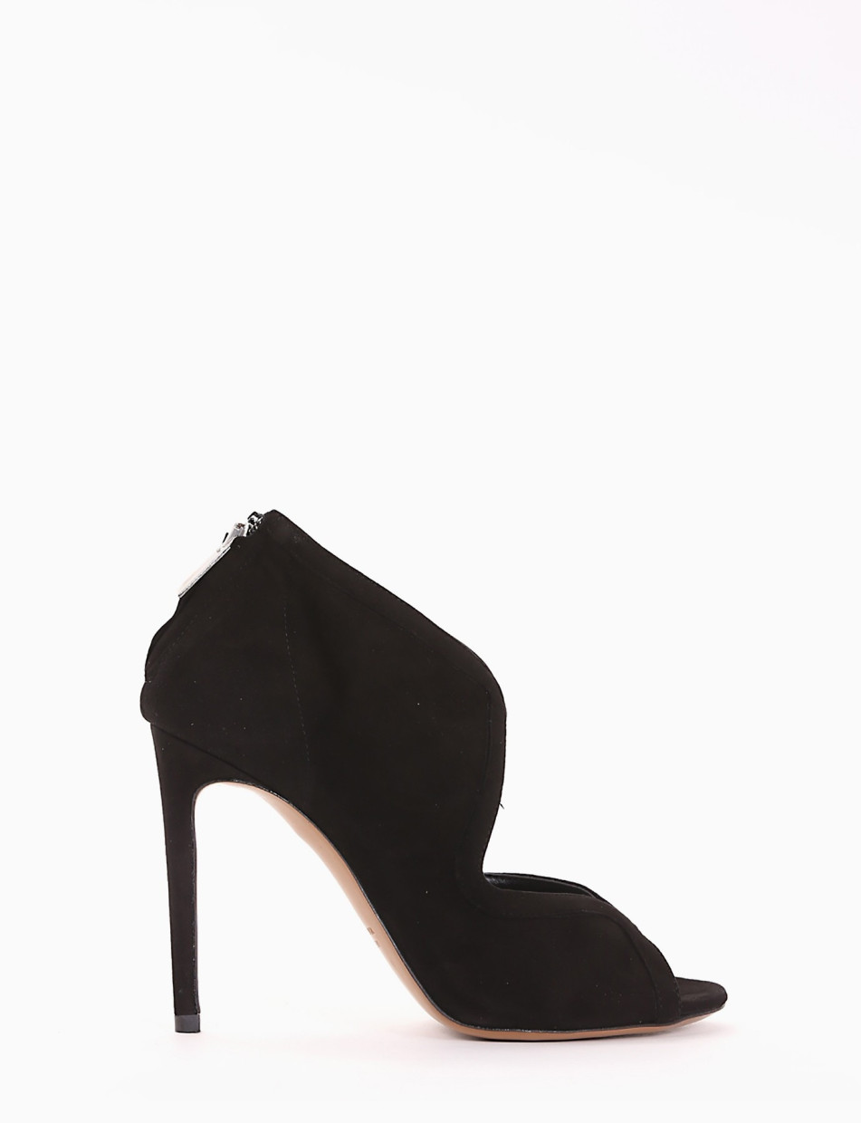 sandalo tacco 10 cm nero