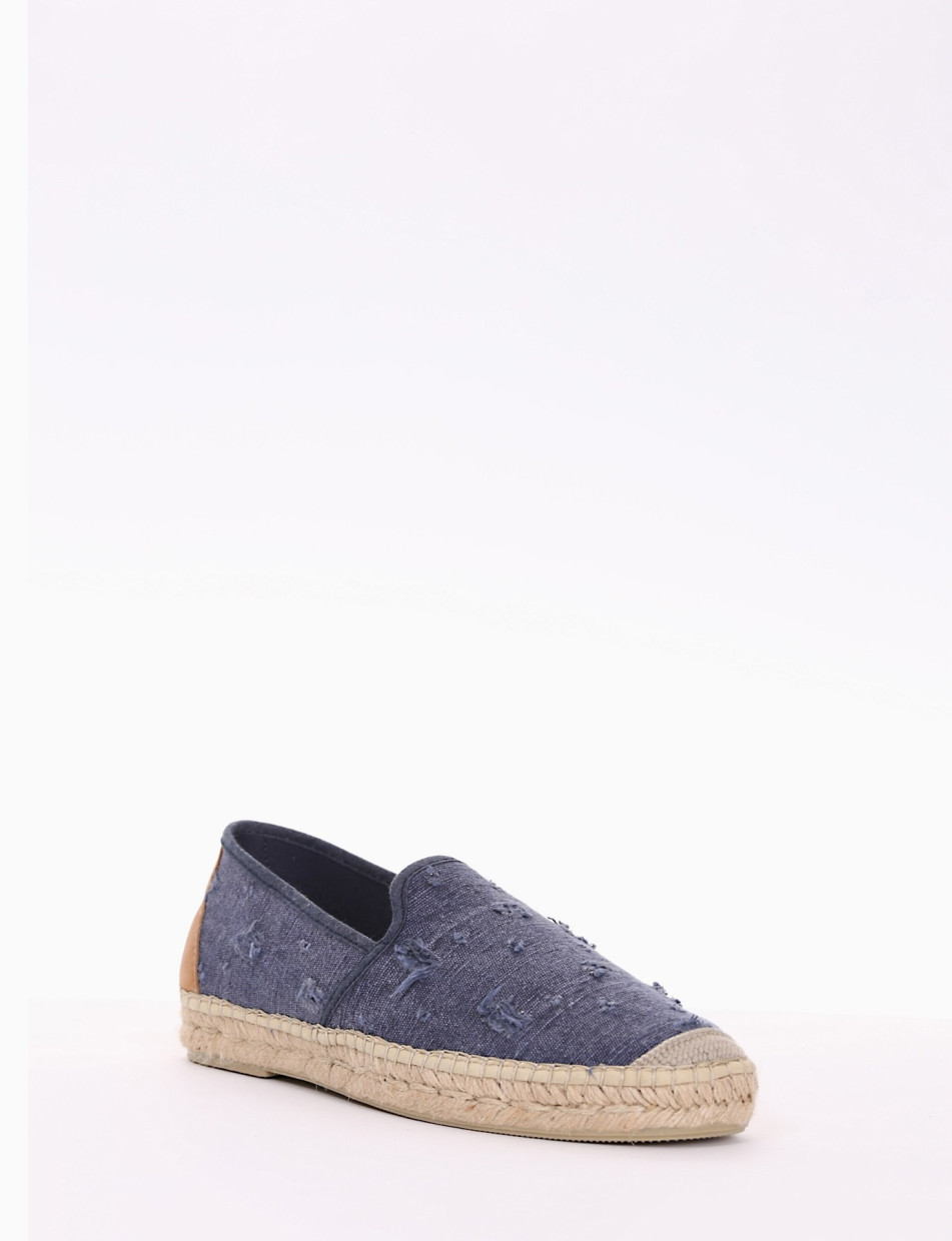 Espadrillas / mocassino basso blu