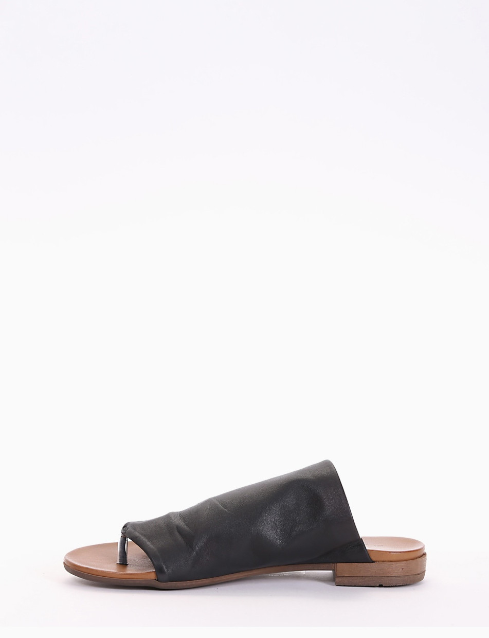 sandalo infradito tacco 2 cm nero