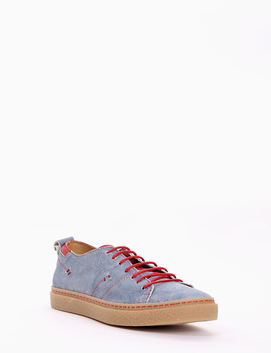 Sneakers camoscio jeans