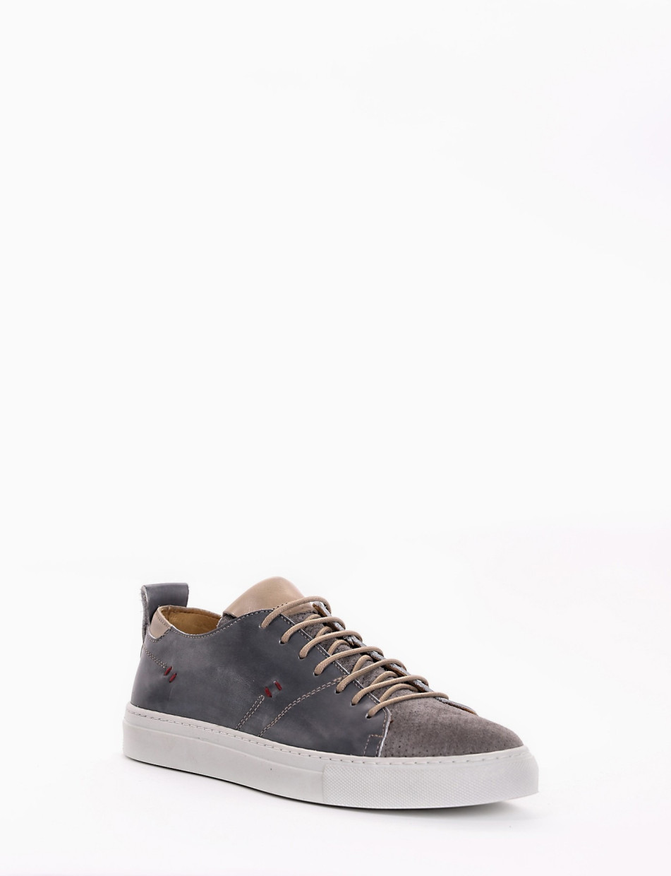 Sneakers camoscio grigio