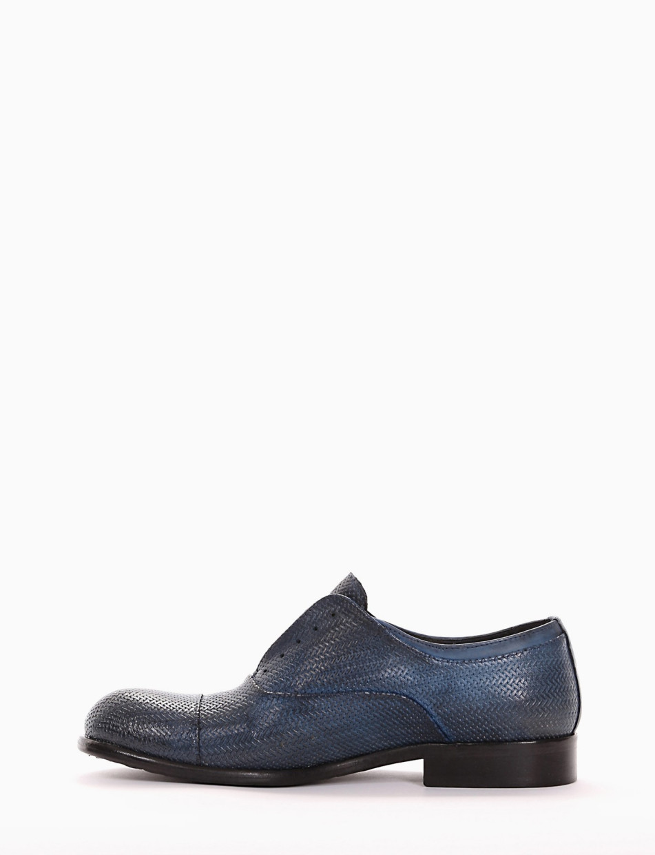 scarpa no lace blu