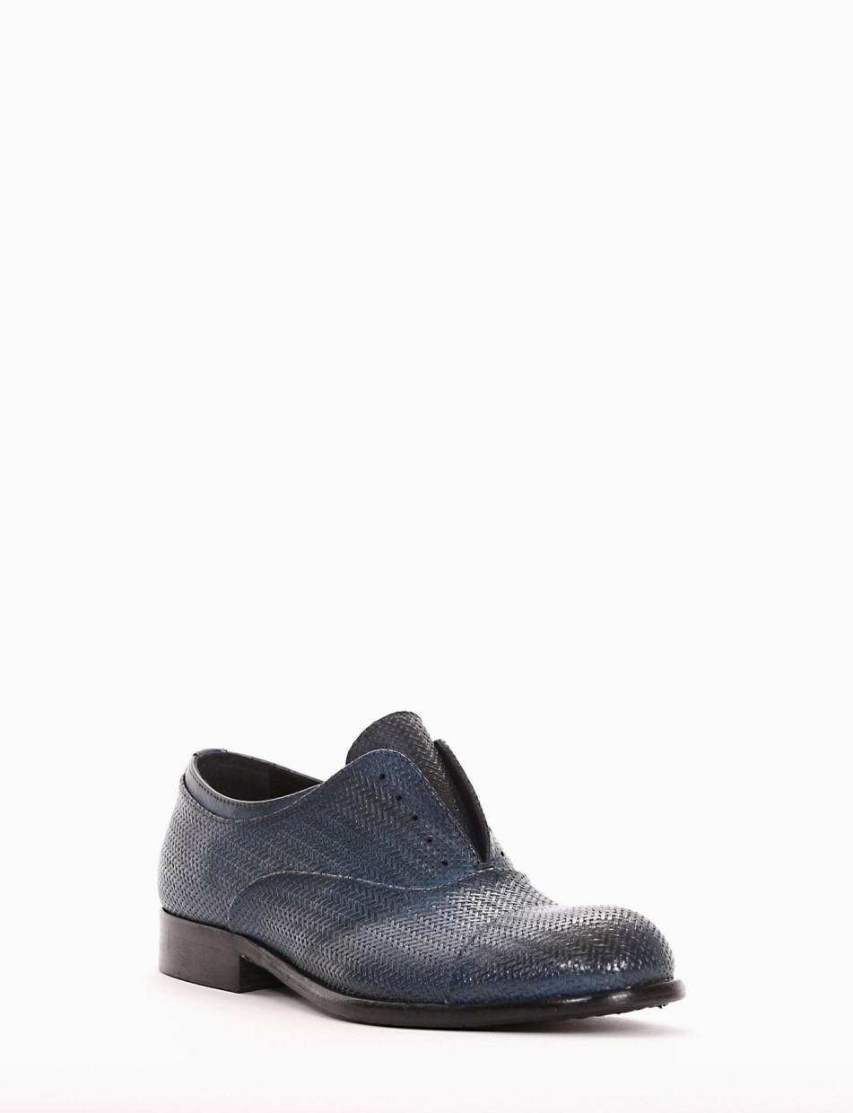 scarpa no lace blu