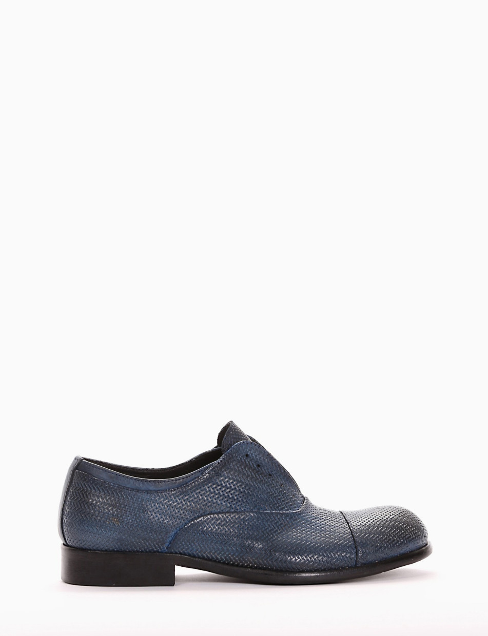 scarpa no lace blu