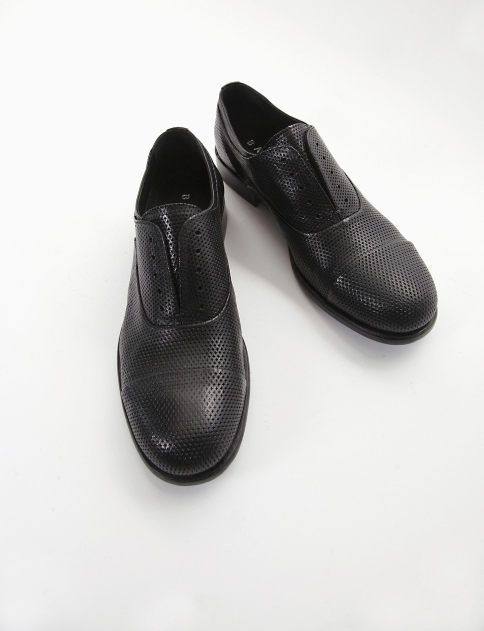 scarpa no lace nero