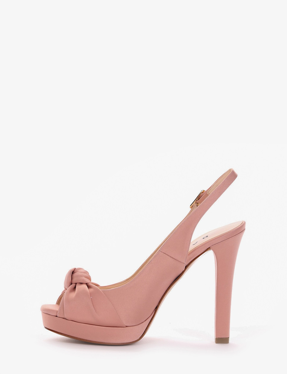 sandalo tacco 9 cm rosa