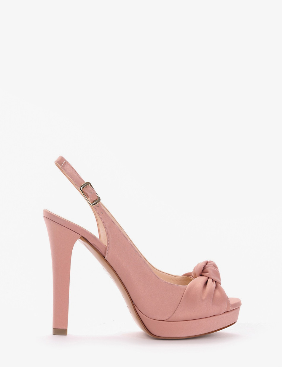 sandalo tacco 9 cm rosa