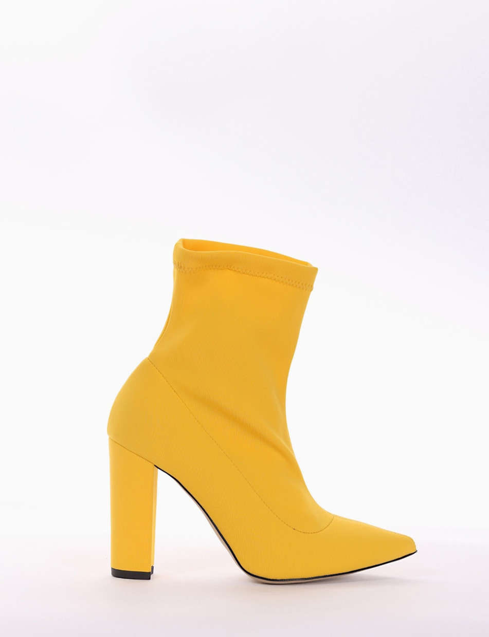 Yellow sock booties hotsell