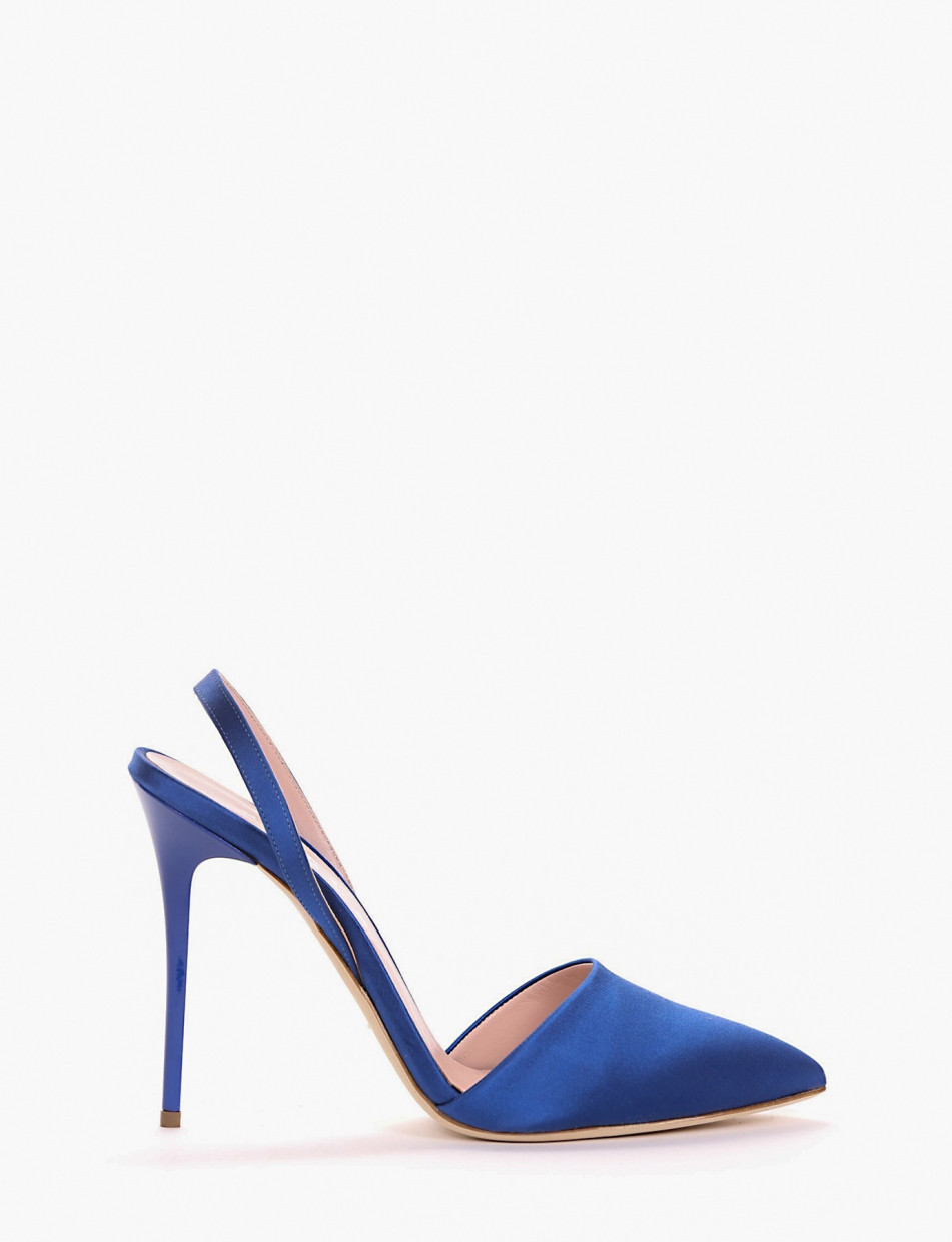 Chanel tacco 10 cm blu