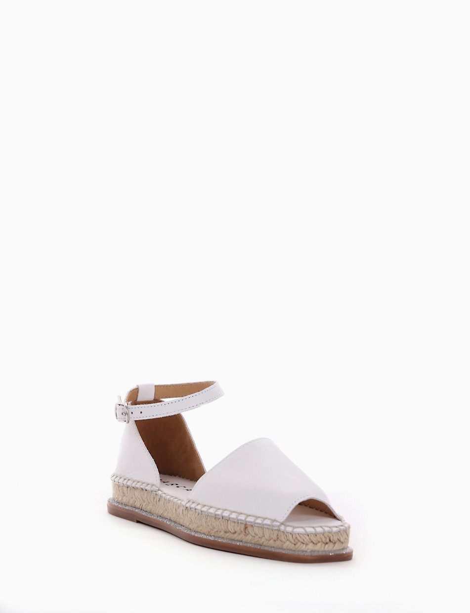 Espadrillas white leather