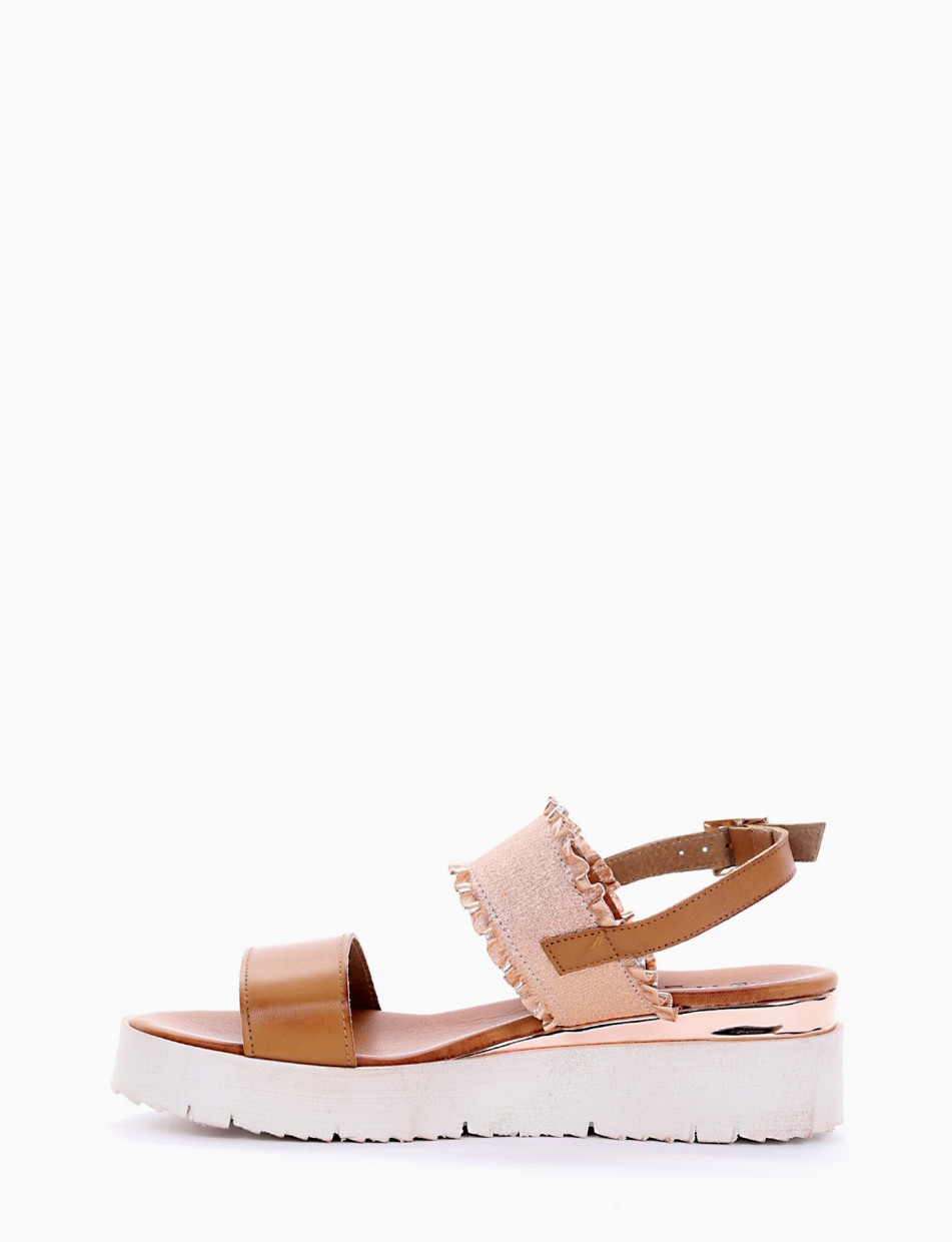 Wedge heels copper laminated