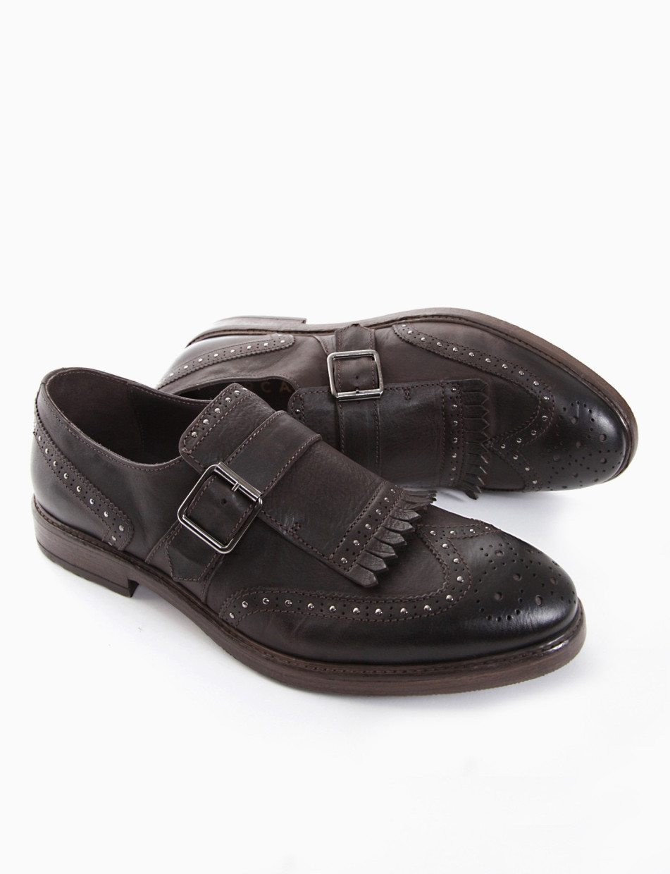 Monkstrap tacco 2 cm testa