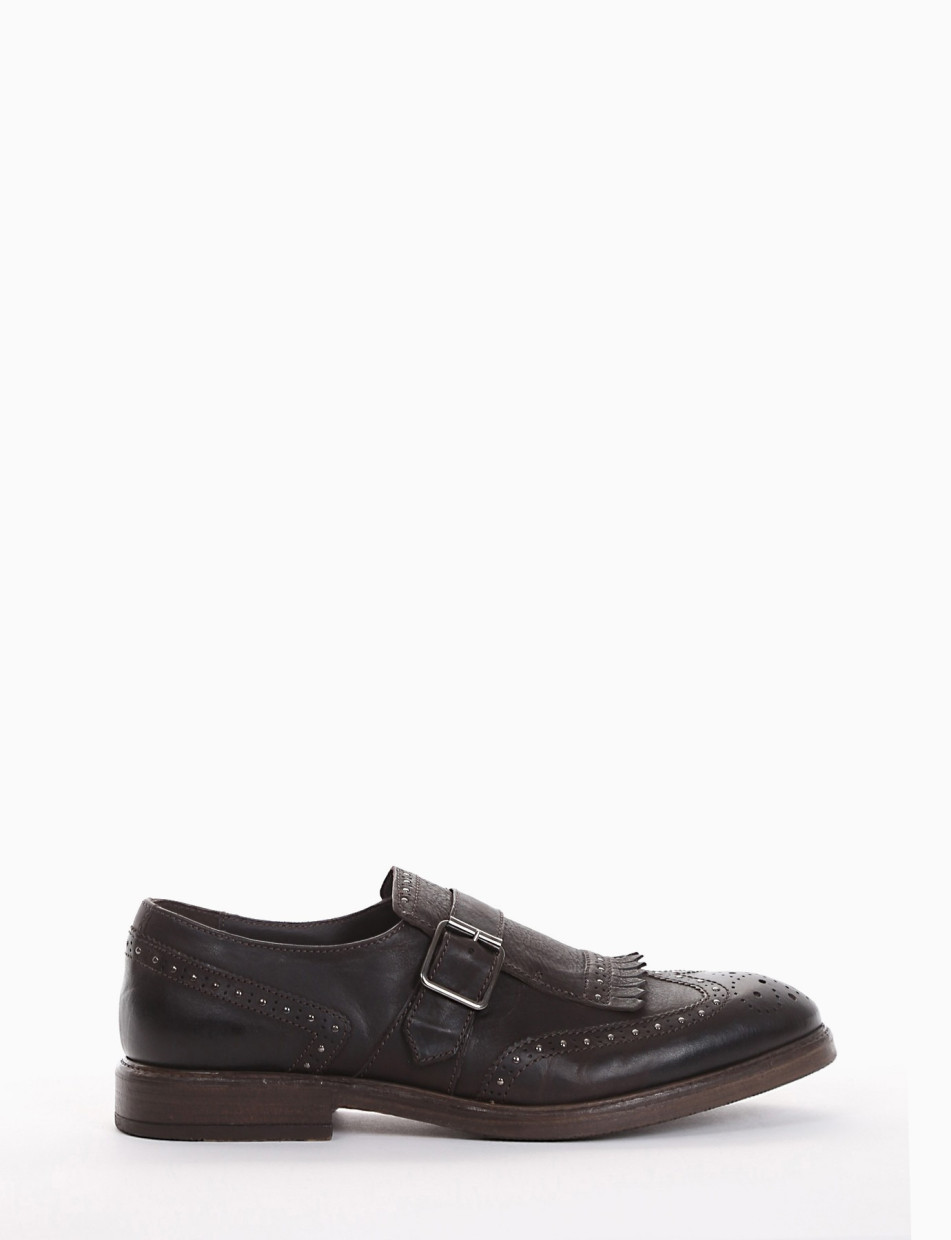 Monkstrap tacco 2 cm testa
