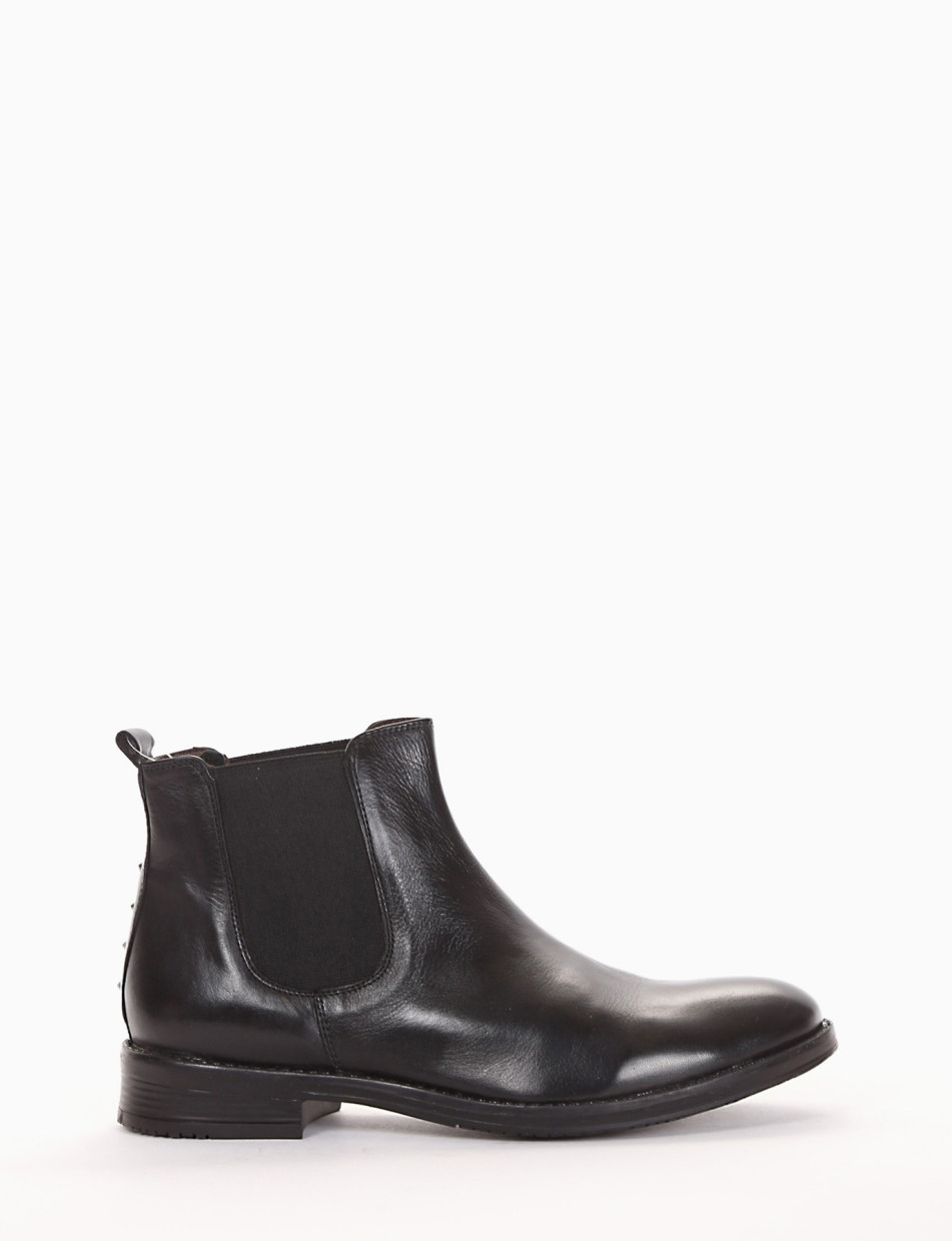 Chelsea boot tacco 3 cm nero Barca Stores