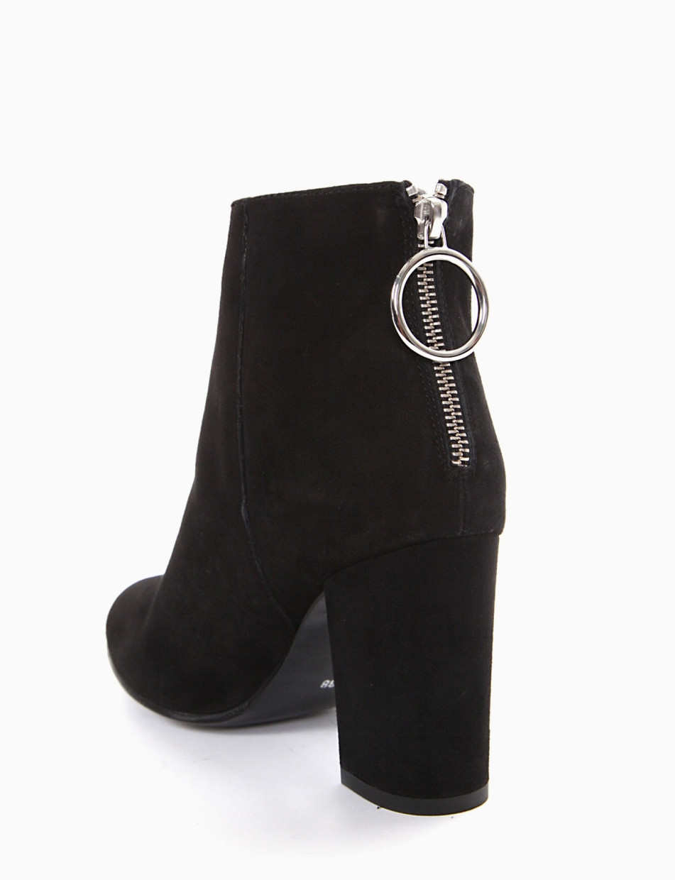 stivaletto tacco 9 cm nero