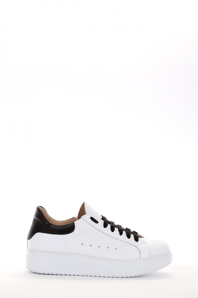 Sneakers white leather