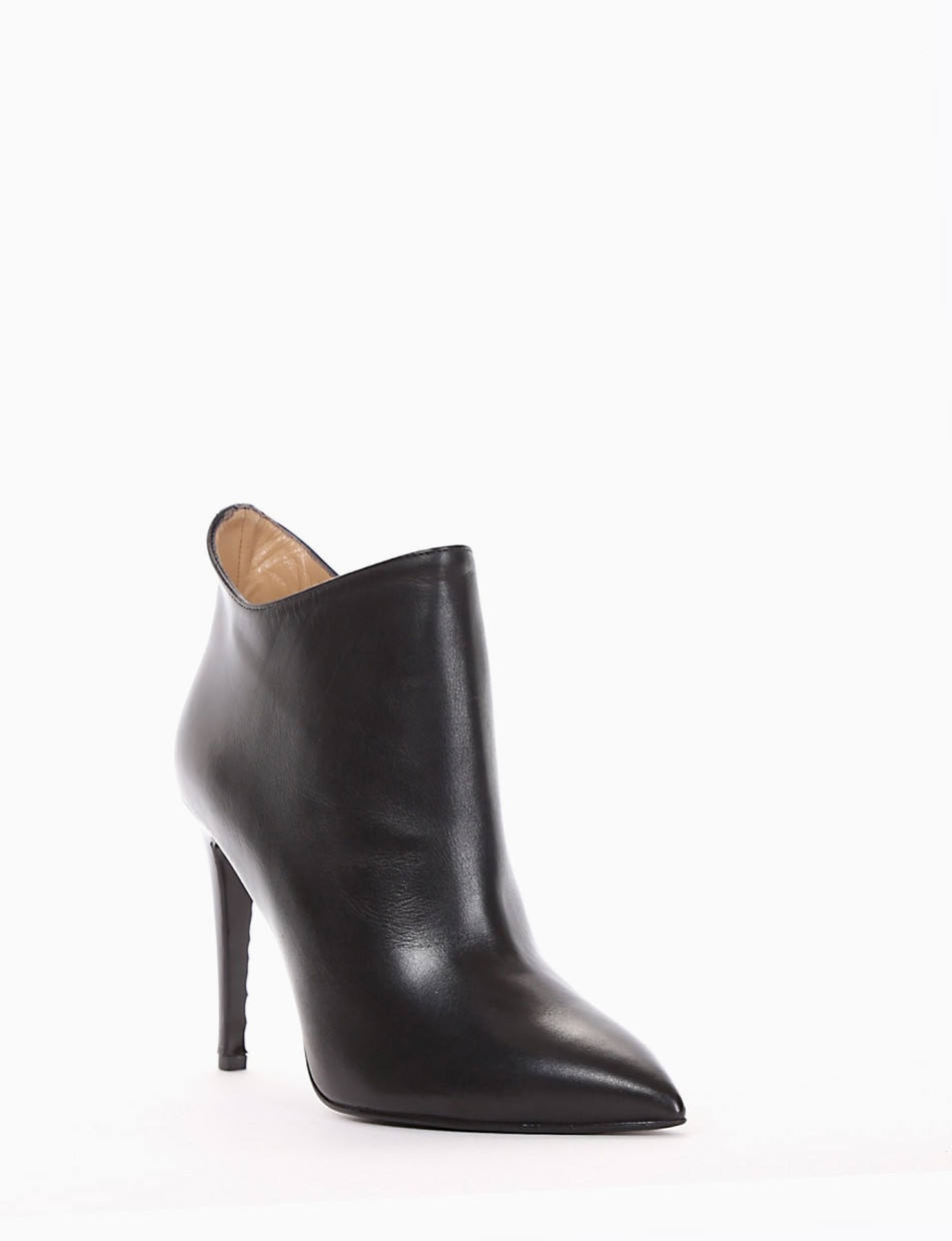 stivaletto tacco 10 cm nero
