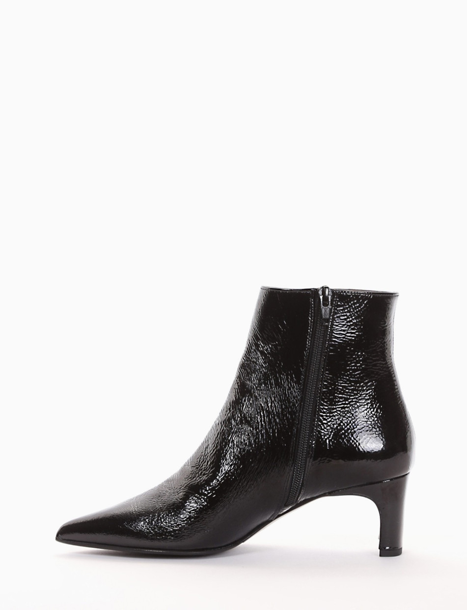 stivaletto tacco 5 cm nero