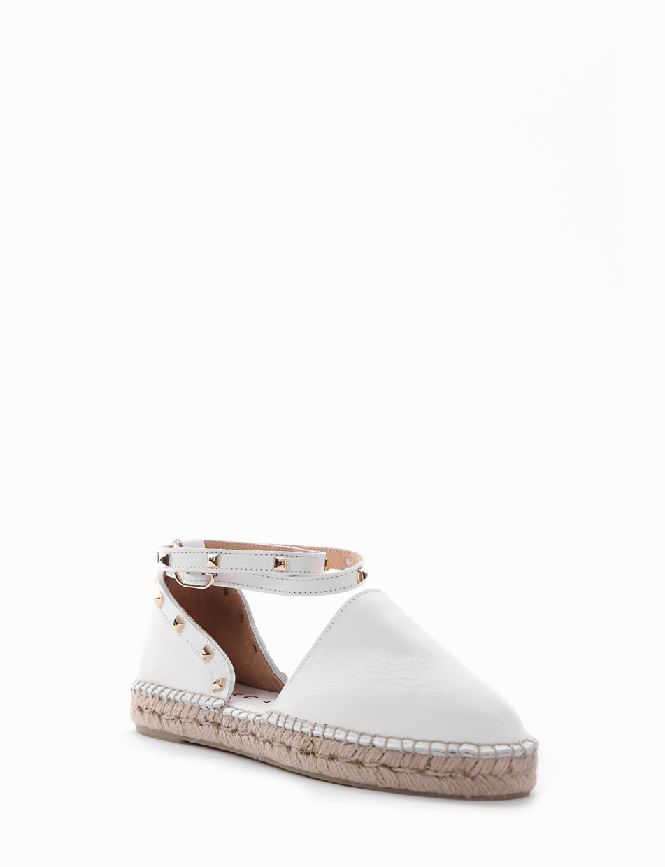 Espadrillas white leather