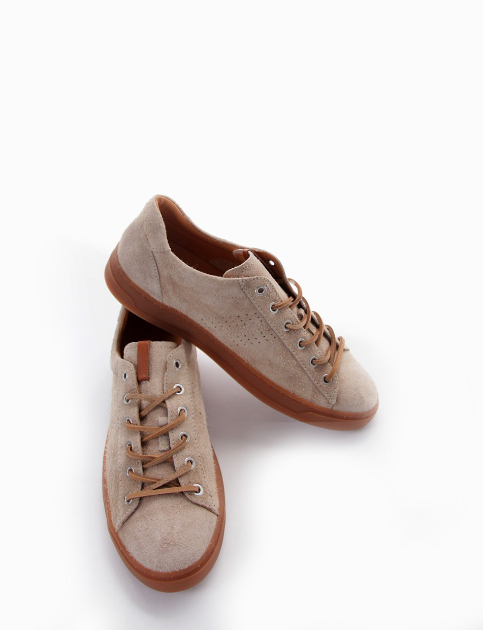 Sneakers beige chamois