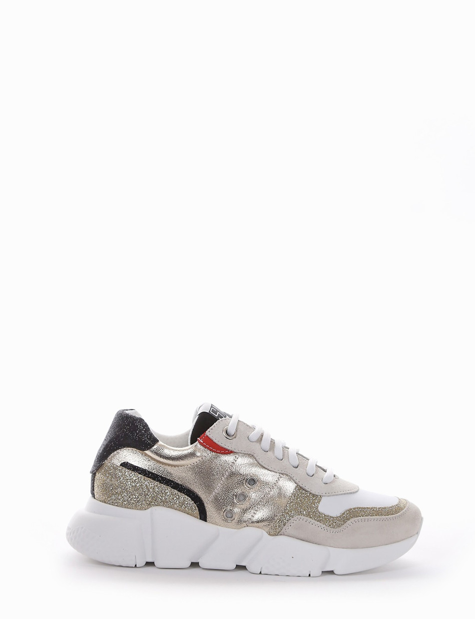 Sneakers white leather