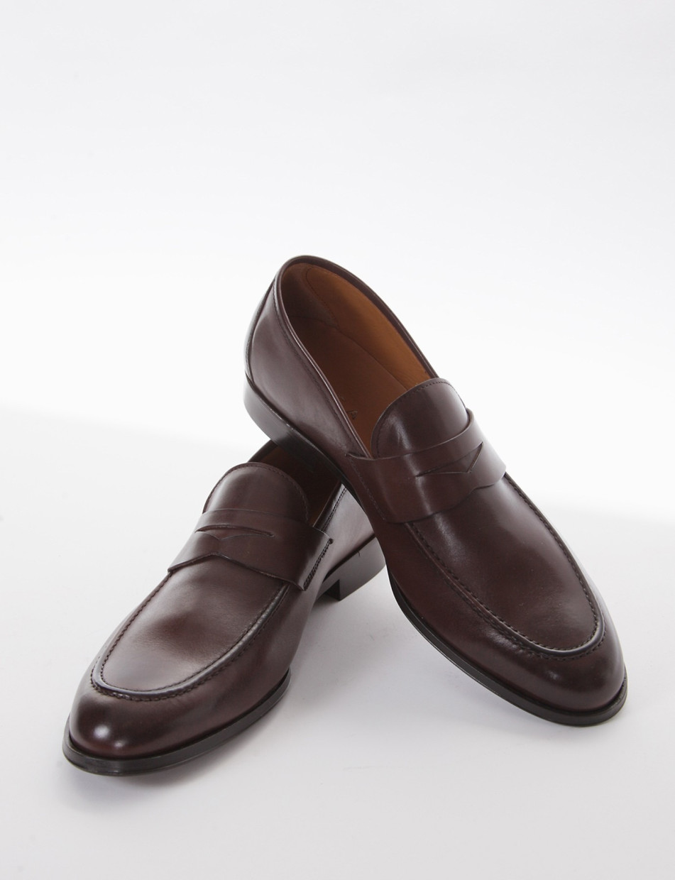 mocassino tacco 2 cm nero