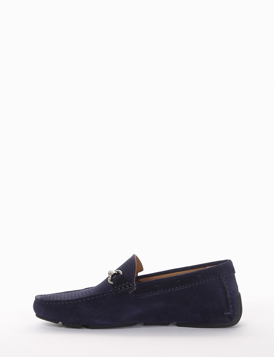 Loafers blu chamois