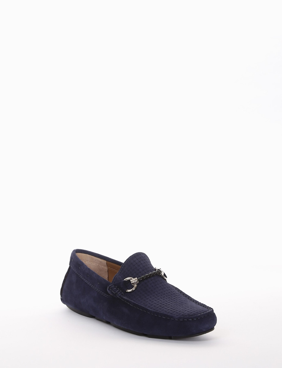 Loafers blu chamois