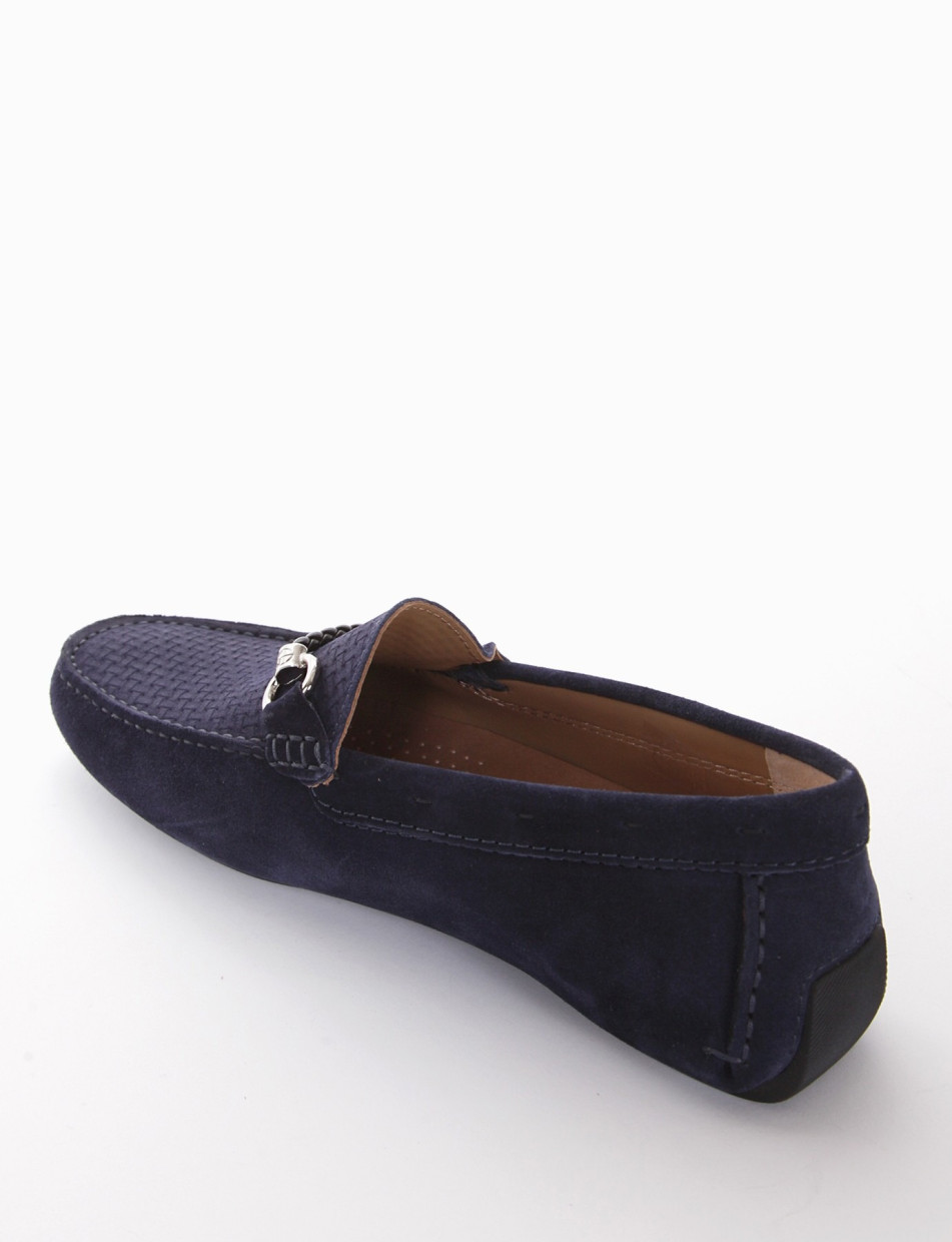 Loafers blu chamois