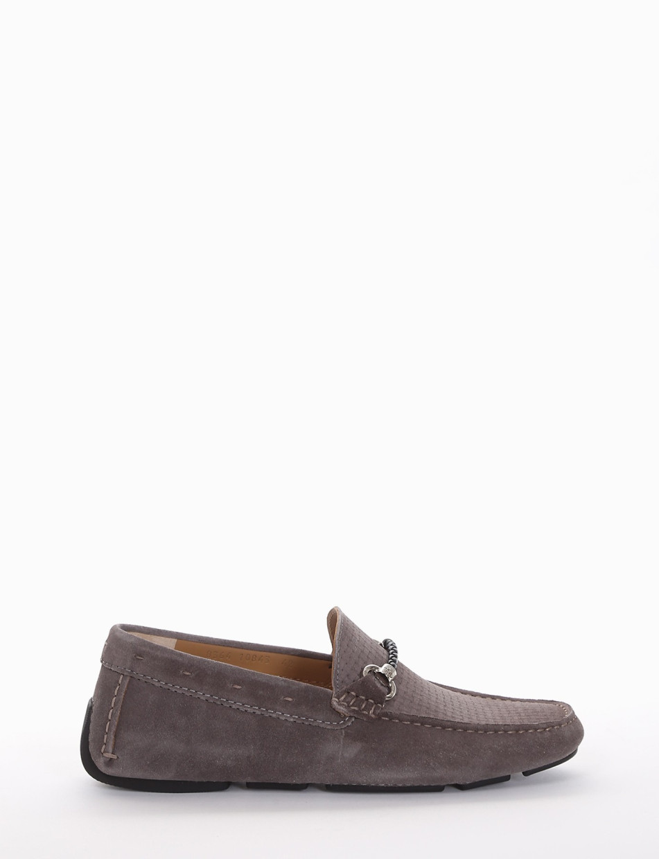 Loafers grey chamois