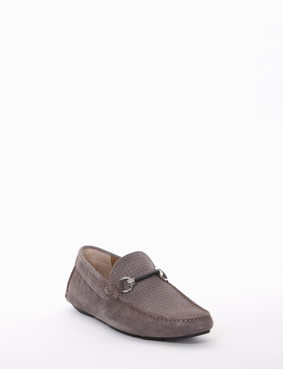 Loafers grey chamois