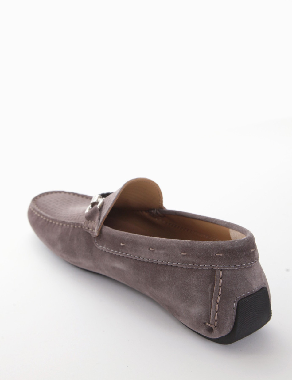 Loafers grey chamois