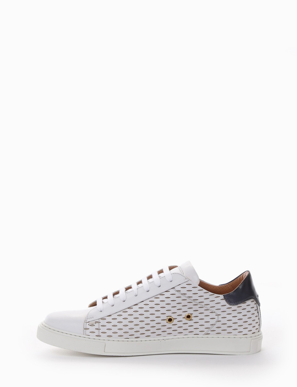 Sneakers white leather