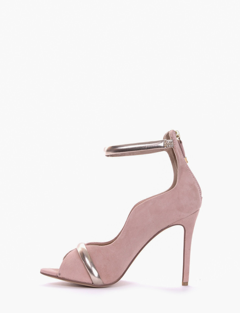 decolte tacco 10 cm rosa