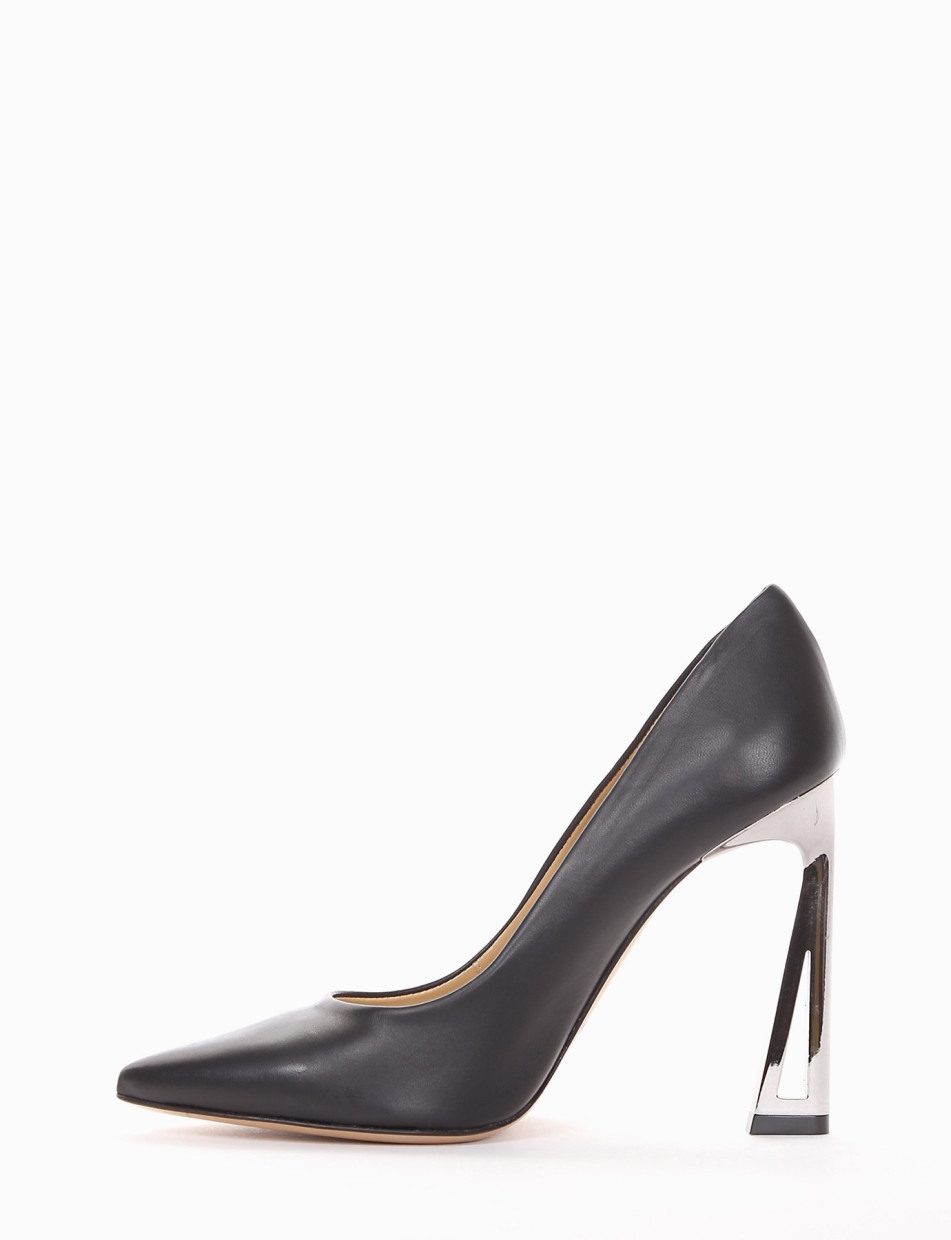 decolte tacco 10 cm nero
