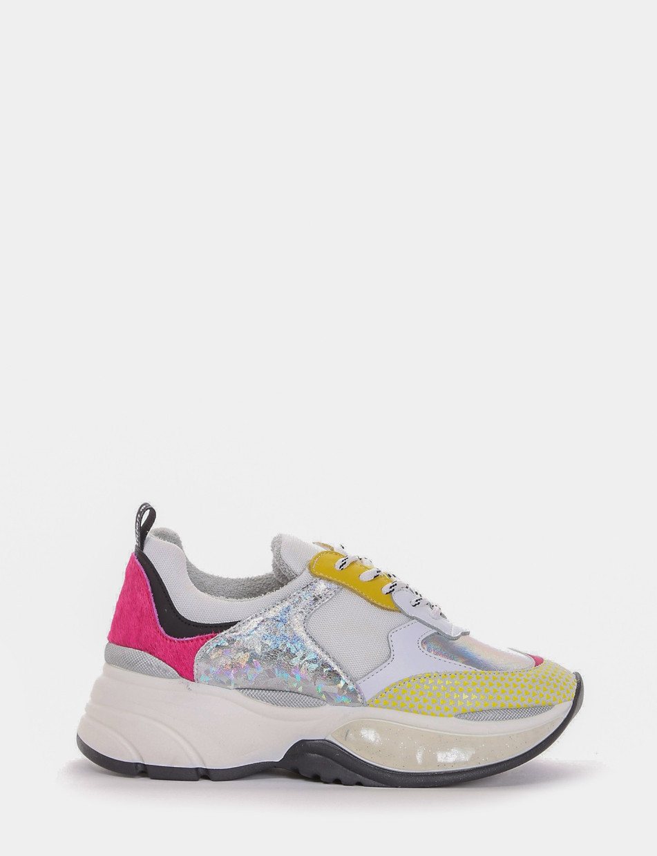 Sneakers multicolor leather