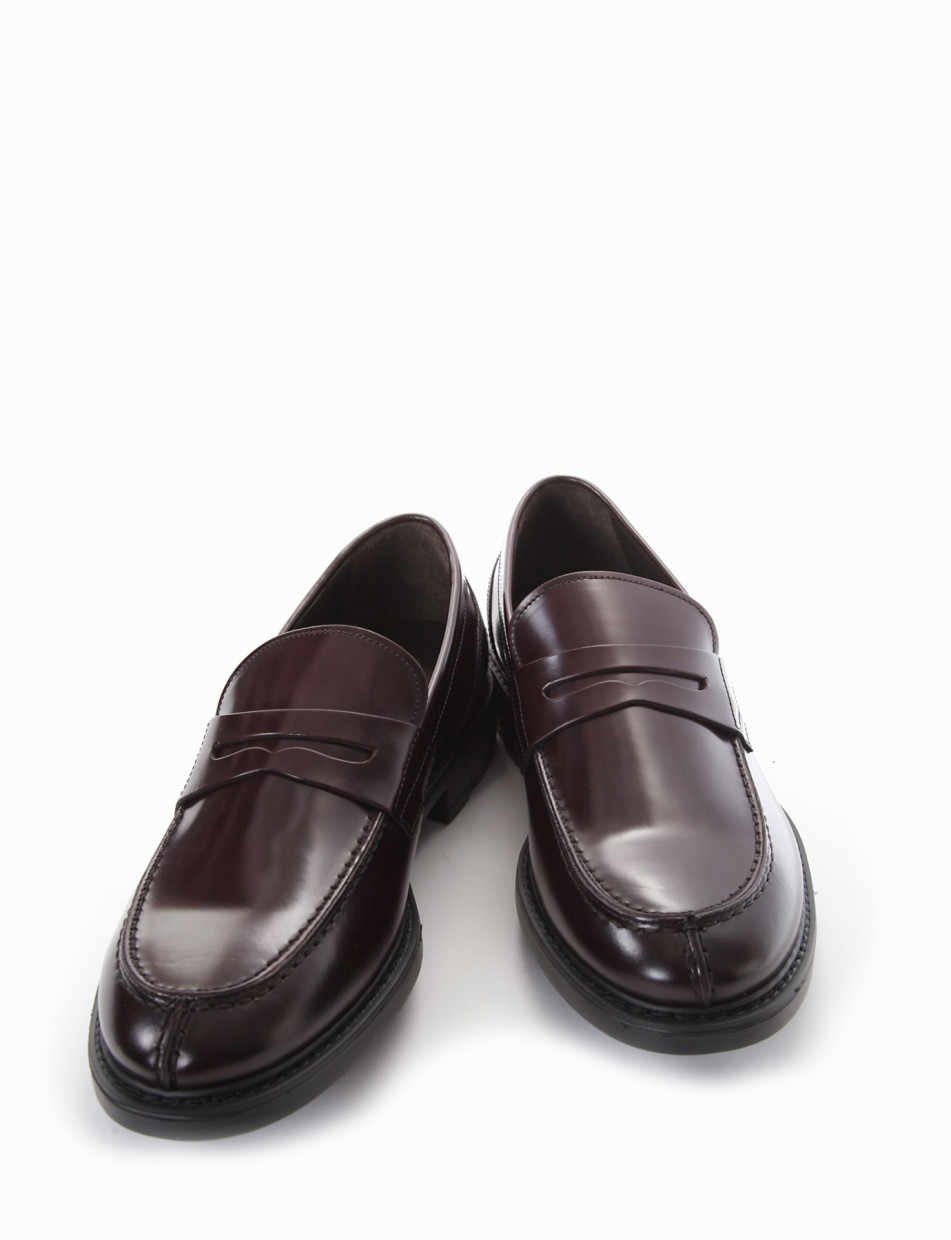 lijden Verpersoonlijking Verstoring Loafers outlet - man heel 2 cm bordeaux leather | Barca Stores