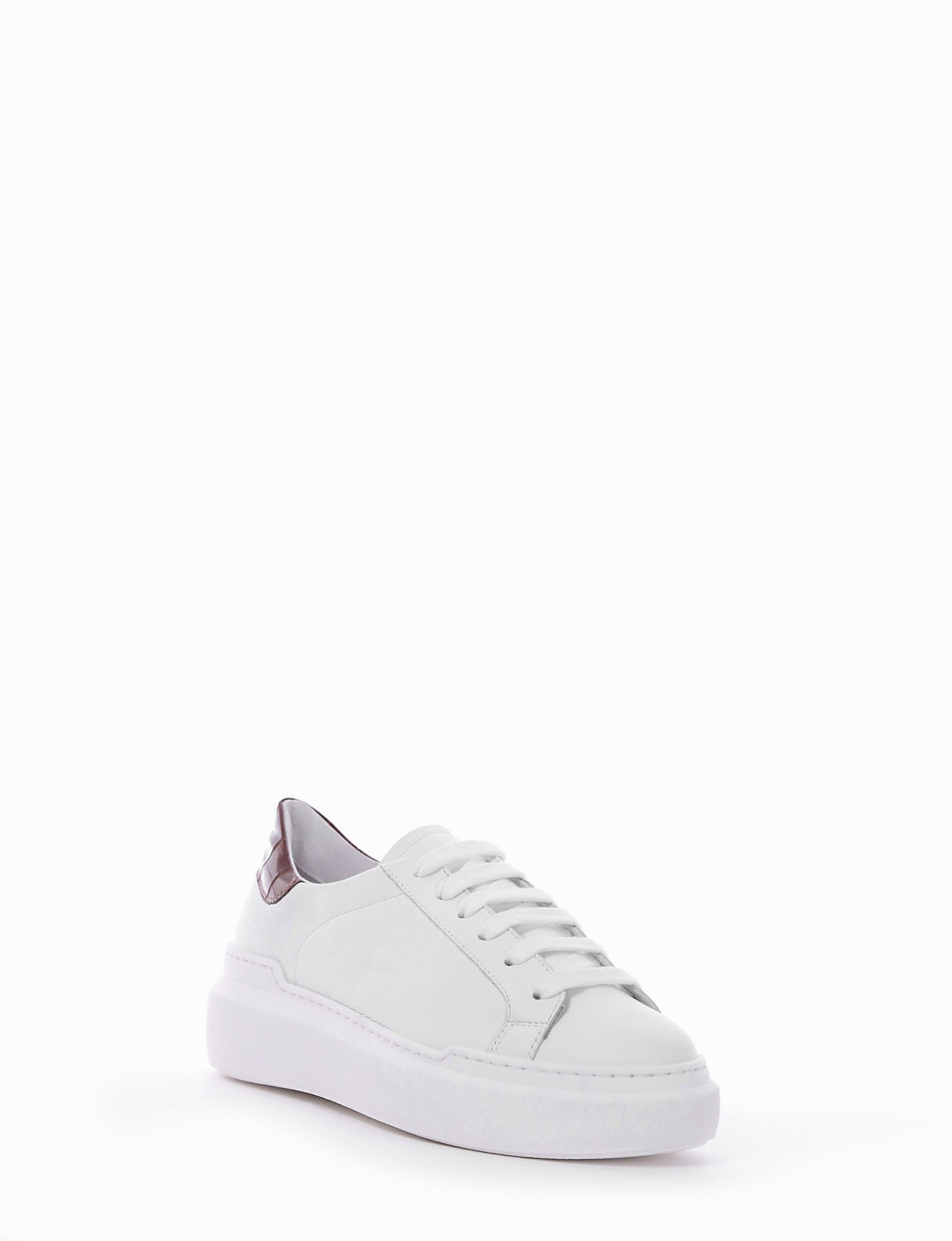 Sneakers white leather