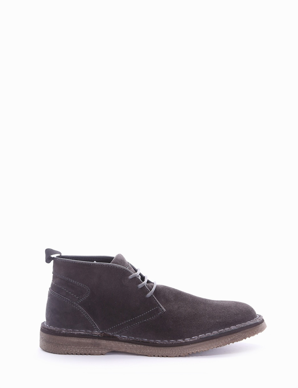 Dark grey desert boots outlet